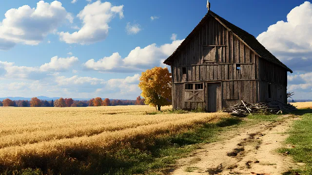 Cloud, Sky, Plant, Ecoregion, Natural landscape, Window, Land lot, Tree, Grass, House, Grassland, Landscape, Wheel, Building, Plain, Wood, Rural area, Meadow, Grass family, Agriculture