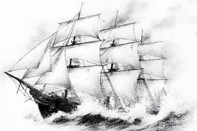 Boat, Watercraft, Sailing ship, Tall ship, Mast, Windjammer, Full-rigged ship, Ship, Sail, Barque, Barquentine, Victory ship, Sloop-of-war, Naval architecture, Clipper, Fluyt, Galiot, Ship of the line, Carrack, First-rate