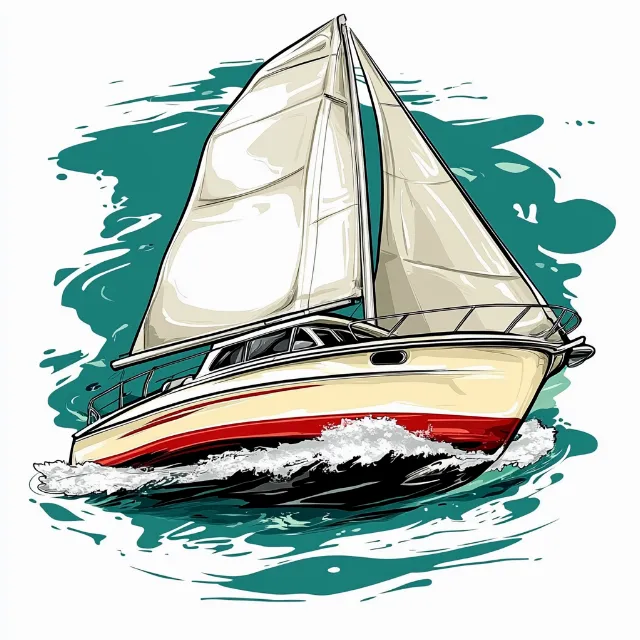 Boat, Watercraft, Transport, Ship, Naval architecture, Clip art, Boats and boating--Equipment and supplies, Ocean, Boating, Sail, Water transportation, Graphics, Mast, Motorboat, Sailboat, Cutter