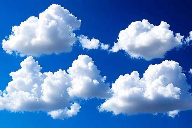 Cloud, Sky, Blue, Daytime, Cumulus, White, Meteorological phenomenon