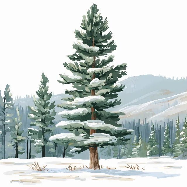 Tree, Snow, Winter, Spruce-fir forests, Forest, Larch, Woody plant, Freezing, Conifers, Evergreen, Ponderosa pine, Precipitation, Cupressaceae, Christmas tree, Tropical and subtropical coniferous forests, Pine, Pine family, Fir, Black spruce, Alpine larch