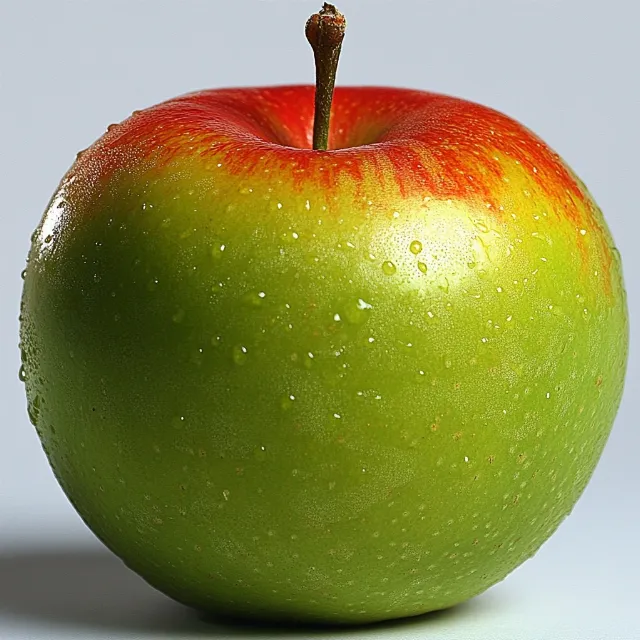 Green, Red, Yellow, Food, Fruit, Produce, Apple, Natural foods, Close-up, Seedless fruit, Granny Smith, Macro photography, Still life photography, Superfood, Apples, McIntosh red, Staple food