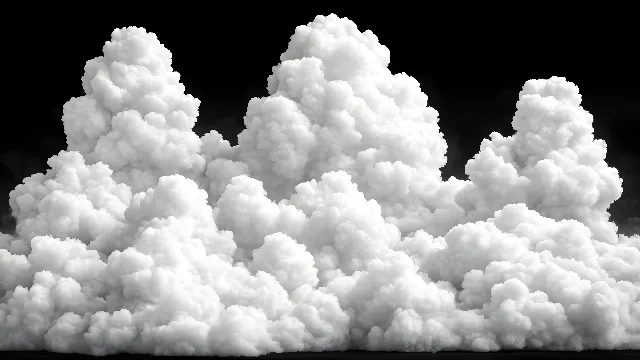 Cloud, White, Cumulus, Monochrome photography, Meteorological phenomenon, Black and white, Still life photography