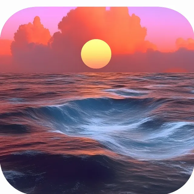 Sun, Sunset, Afterglow, Horizon, Dusk, Fluid, Orange, Sunrise, Astronomical object, Sea, Red sky at morning, Liquid, Ocean, Evening, Dawn, Wave, Wind wave, Beach, Heat, Wind