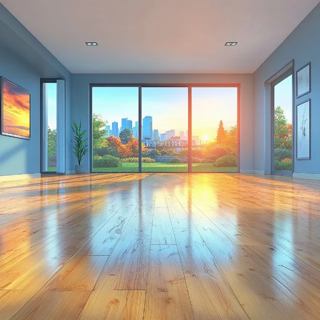 Wood flooring, Flooring, Floor, Wood, Laminate flooring, Interior design, Hardwood, Wood stain, Ceiling, Plank, Hall, Varnish, Daylighting, Lobby, Living room, Cleanliness, Lumber, Plywood, Eco hotel, Carpet