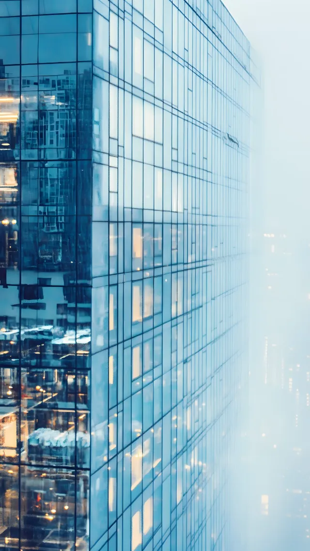 Blue, Daytime, Skyscraper, High-rise building, City, Urban area, Metropolitan area, Commercial building, Metropolis, Glass, Condominium, Reflection, Tower, Headquarters, Engineering, Symmetry, Daylighting, Cityscape, Corporate headquarters