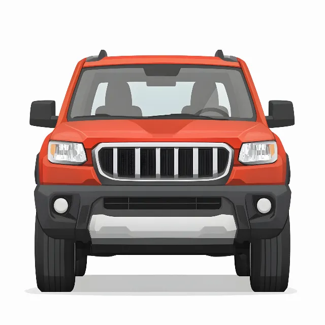 Motor vehicle, Automotive Exterior, Grille, Bumper, Automotive lighting, Orange, Hood, Sport utility vehicle, Fender, Windshield, Automotive Fog Light, Automotive Side-View Mirror, Clip art, Automotive Mirror, Headlamp, Hardtop, Car door, Tread, Compact sport utility vehicle, Automotive Side Marker Light