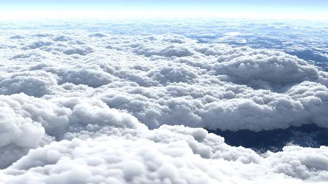 Blue, Cloud, Daytime, White, Cumulus, Meteorological phenomenon, Symmetry