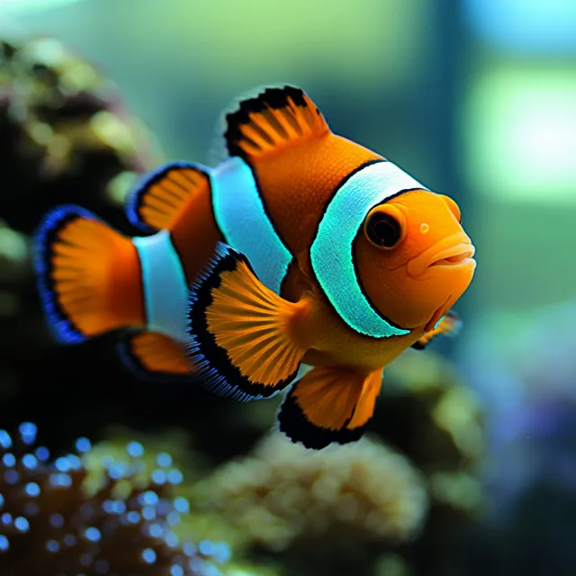 Fish, Clownfish, Ocellaris clownfish, Vertebrate, Yellow, Marine biology, Fin, Orange, Coral reef fish, Underwater, Pomacentridae, Aquarium, Reef, Ray-finned fishes, Coral, Freshwater aquarium, Fish, Bony fishes, Fish Supply, Aquarium Decor