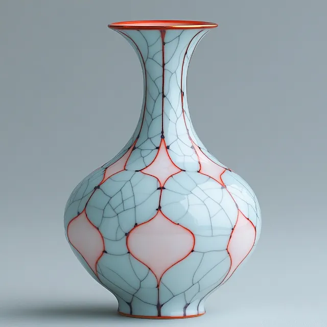 Porcelain, Vase, Ceramic, Pottery, Creative arts, Design, Stoneware