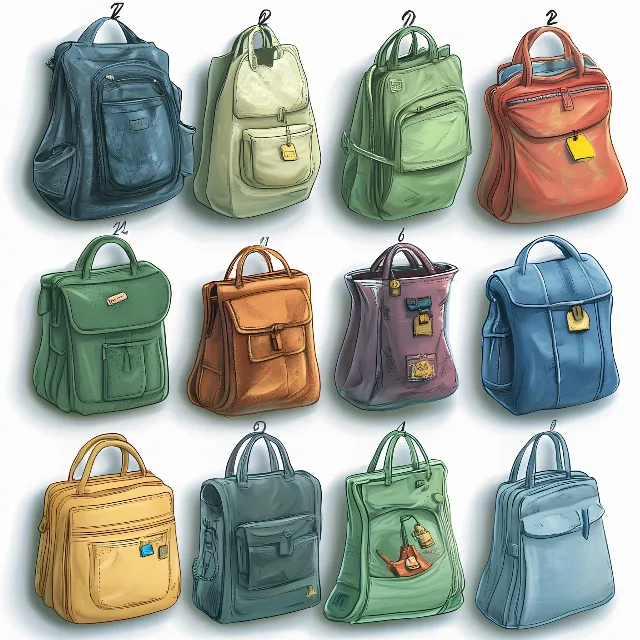 Bag, Luggage & bags, Baggage, Pocket, Strap, Shoulder Bag, Backpack, Leather, Hand luggage, Handbag, Zipper, Diaper bag, Mail bag, Satchel