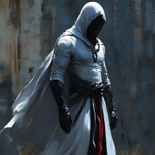 Hood, Fictional character, Cloak, Costume, CG artwork, Animation, Fiction, Armour