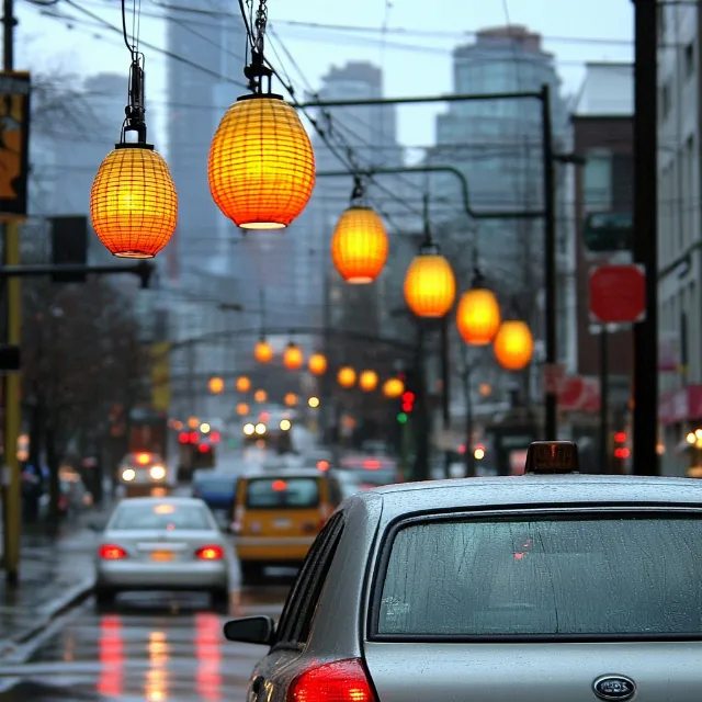 Mode of transport, Automotive lighting, Electricity, Lighting, Metropolitan area, Traffic, Metropolis, Street light, Family car, Lantern, Electrical Supply, Light fixture, signaling device, Full-size car, Evening, Night, Mid-size car, City car, Automotive Tail & Brake Light, Traffic light