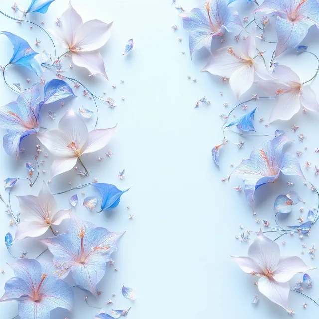 Blue, Paper, Pink, Petal, Creative arts, Graphics, Art Paper, Lilies, Origami, Floral design, Geraniums