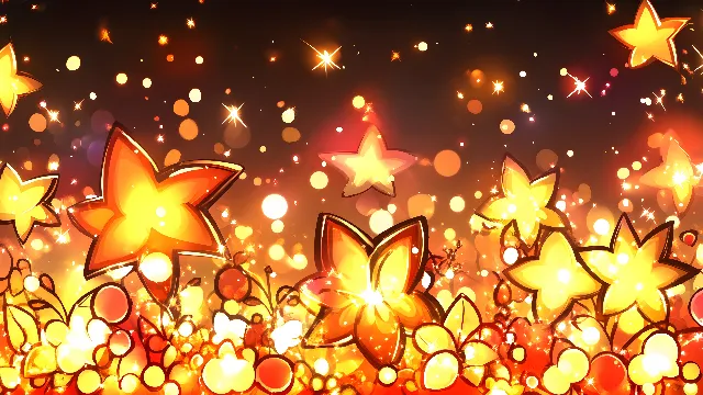 Red, Yellow, Orange, Star, Graphics, Design, Graphic design, Night