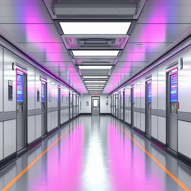 Technology, Ceiling, Purple, Graphics, Graphic design, Cleanliness