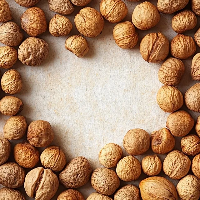 Ingredient, Food, Walnut, Nut, Nuts & seeds, Natural material, Produce, Natural foods, Sphere