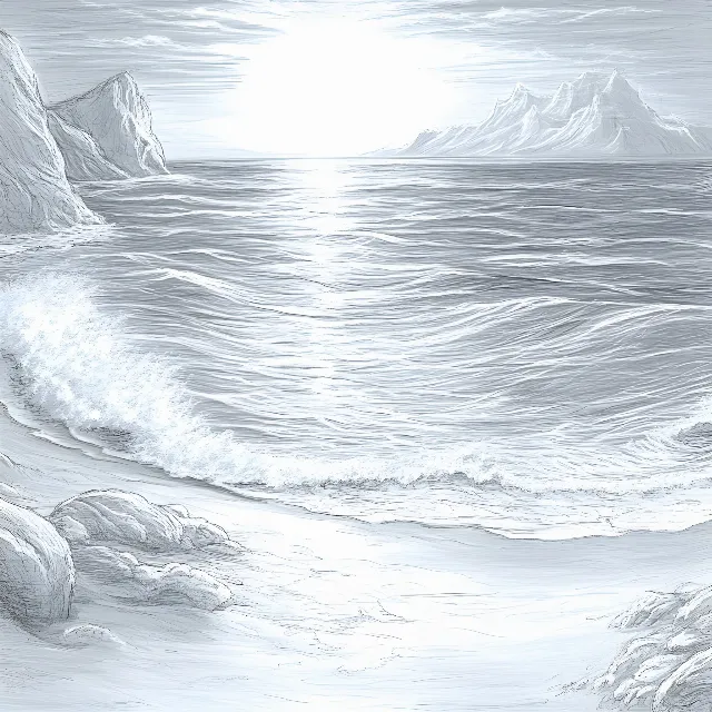 Wind wave, Sea, Ocean, Wave, Wind, Ice, Glacier