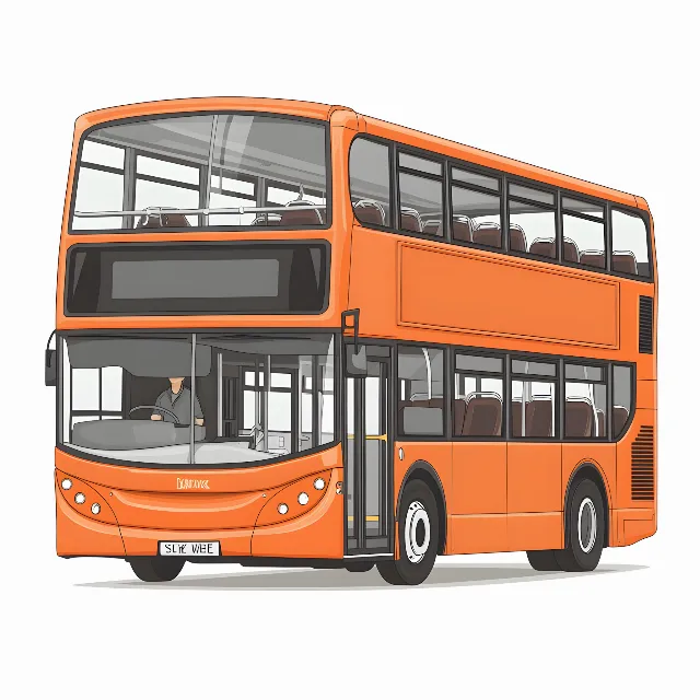 Bus, Double-decker bus, Motor vehicle, Commercial vehicle, Automotive Exterior, Automotive Parking Light, Grille, Automotive lighting, Automotive Fog Light, Tour bus service, Automotive Mirror, Public transport, Windscreen wiper, Automotive Light Bulb, Clip art, Automotive Side-View Mirror, Rear-view mirror