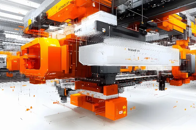 Orange, Technology, Machine, Industry, Factory