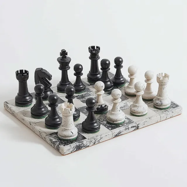 Chess, Indoor games and sports, Silver, Tabletop game, Chessboard, Board game