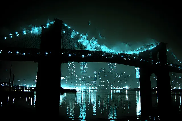 Bridge, Night, City, Liquid, Metropolitan area, List of nonbuilding structure types, Bridge–tunnel, Midnight, Metropolis, Reflection, Girder bridge, Cityscape, Beam bridge, Cantilever bridge, Skyline, Skyscraper, Concrete bridge, Box girder bridge, High-rise building, Arch bridge