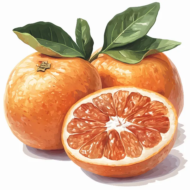 Fruit, Produce, Citrus, Natural foods, Food, Clementine, Orange, Ingredient, Rangpur, Grapefruit, Bitter orange, Tangerine, Tangelo, Mandarin orange, Valencia orange, Citric acid, Superfood, Seedless fruit, Watercolor painting, Calamondin