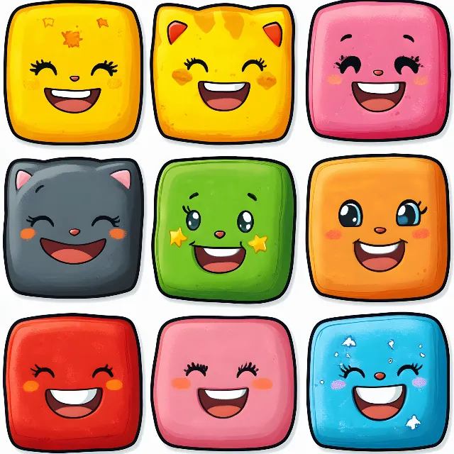 Facial expression, Happiness, Clip art, Animated cartoon, Graphics, Emoticon, Animation