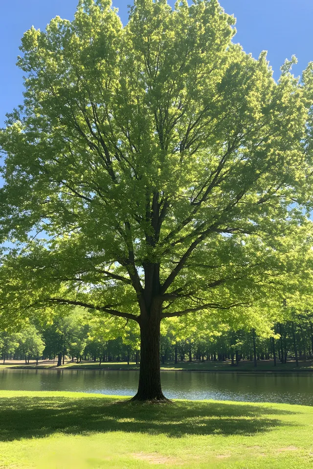 Leaf, Branch, Tree, Trunk, Twig, Woody plant, Shade, Park, Grove, Woodland