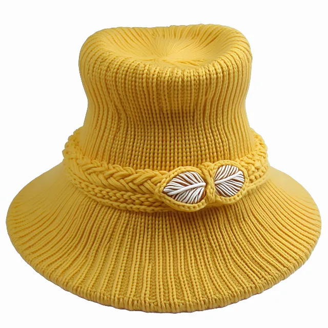 Hat, Yellow, Headgear, Sun hat, Costume Hat, Cloche hat, Fedora, Woolen, Crochet, Wool