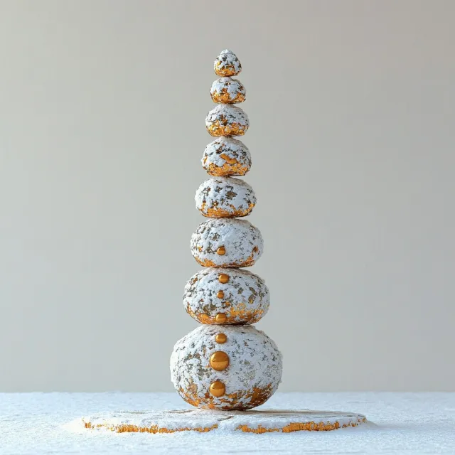 Food, Ingredient, Dessert, Powdered sugar, Finger food, Sphere, Cone, Baking