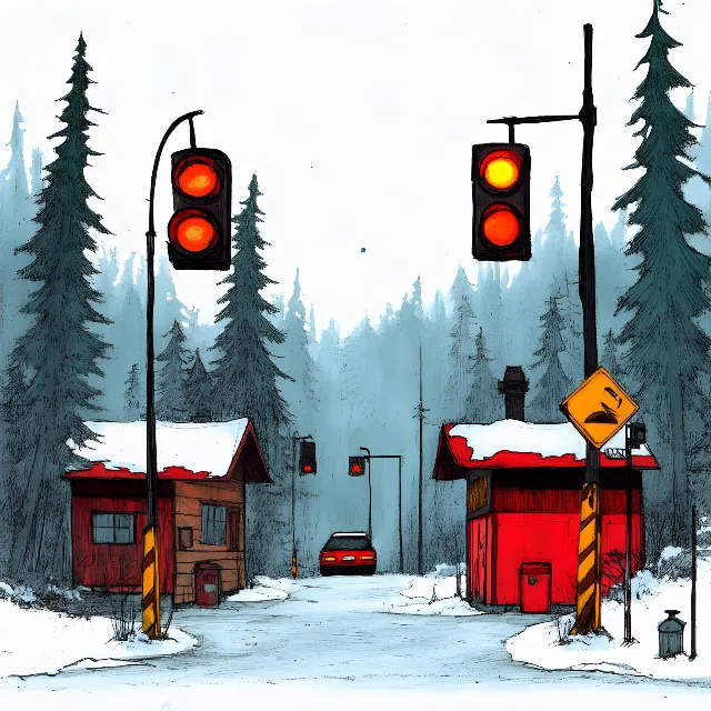 Winter, Snow, Freezing, signaling device, Traffic light, Precipitation, Conifers, Traffic sign, Pine family, Fir, Pine