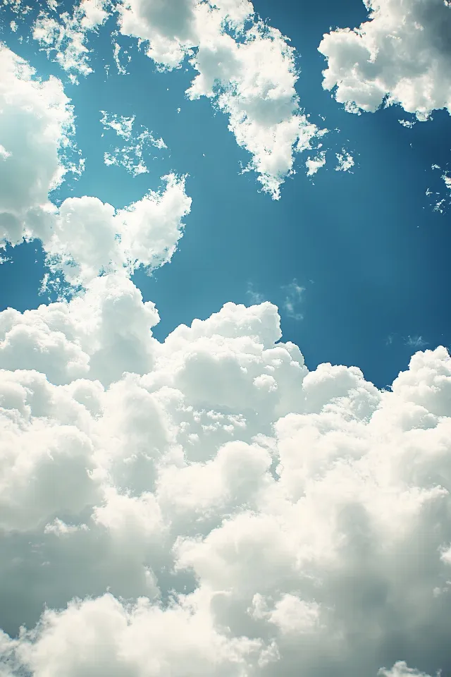 Blue, Cloud, Daytime, White, Cumulus, Meteorological phenomenon