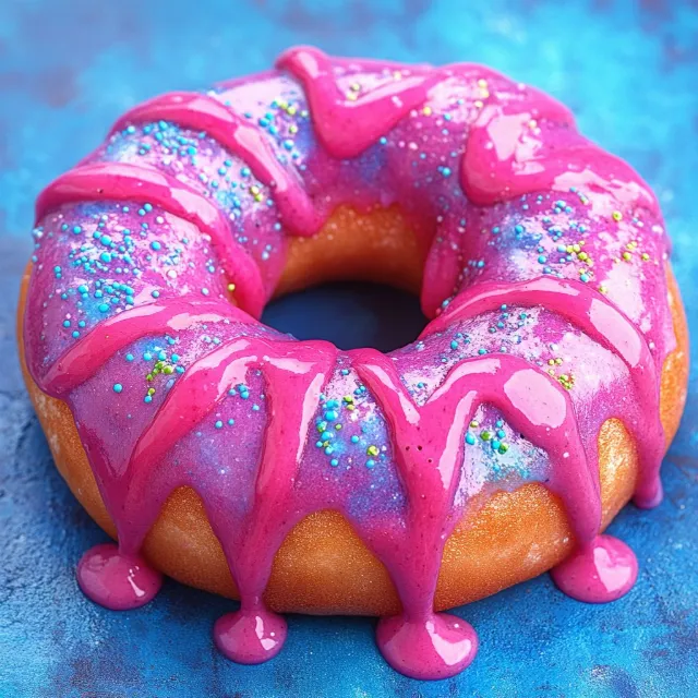 Food, Doughnut, Ingredient, Dessert, Pink, Ciambella, Glaze, Sprinkles, Recipe, Baking, Icing, Pastry, Cooking, Cake, Bagel, Food coloring, Finger food, Sugar, Fast food, Junk food