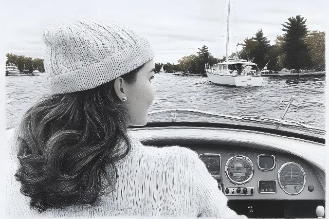 Monochrome photography, Monochrome, Travel, Happiness, Vacation, Boat, Driving