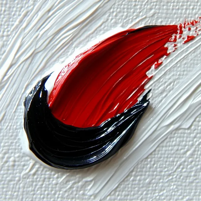 Red, Paint, Still life photography, Graphics, Modern art, Feather