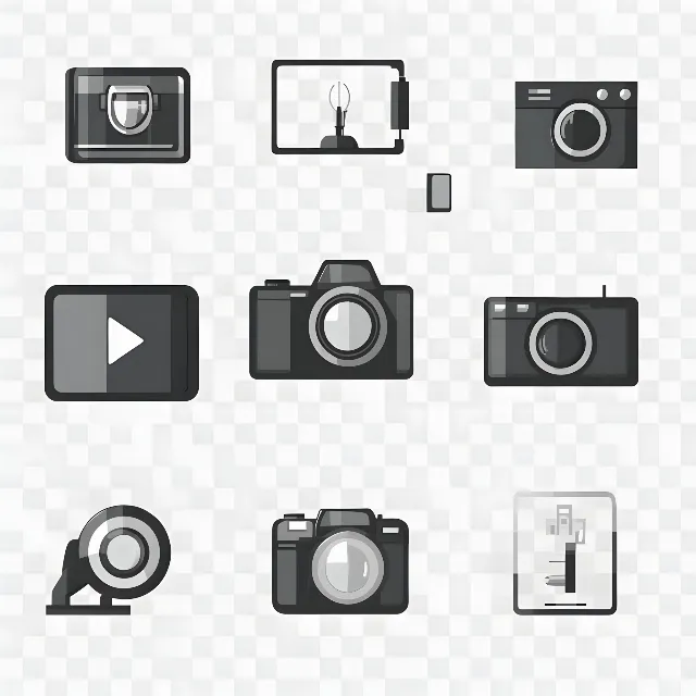 Camera, Cameras & optics, White, Digital camera, Reflex camera, Lens, Camera lens, Point-and-shoot camera, Gadget, Mirrorless interchangeable-lens camera, Flash, Single-lens reflex camera, Design, Clip art, Multimedia, Electronics