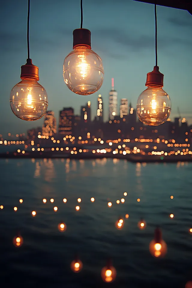 Incandescent light bulb, Lighting, Light fixture, Light Bulb, Lantern, Electricity, Reflection, Night, Lamp, Security lighting