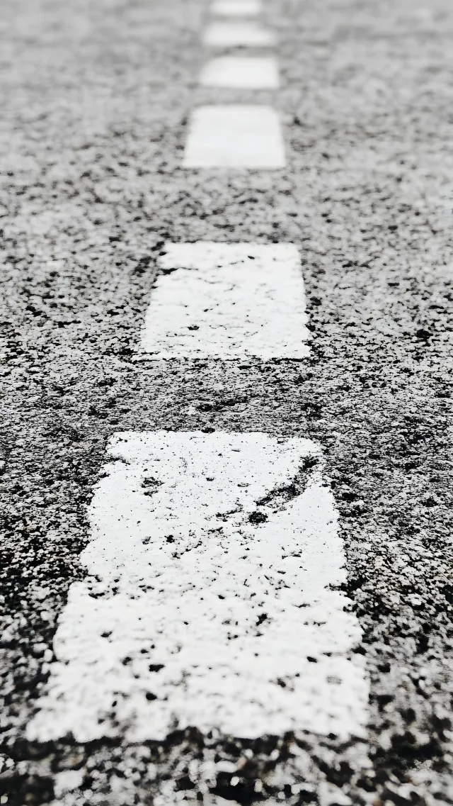 Road surface, White, Monochrome photography, Road, Asphalt, Monochrome, Black and white, Grey, Lane, Tar, Sidewalk