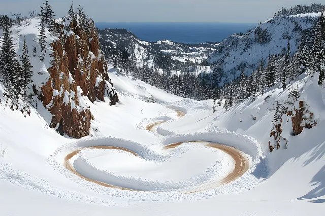 Snow, Winter, Mountainous landforms, Mountain, Terrain, Freezing, geological phenomenon, Glacial landform, Slope, Mountain range, Geological formation, Ice cap, Piste, Glacier, Alps, Massif, Larch, Ridge, Ice, Conifers