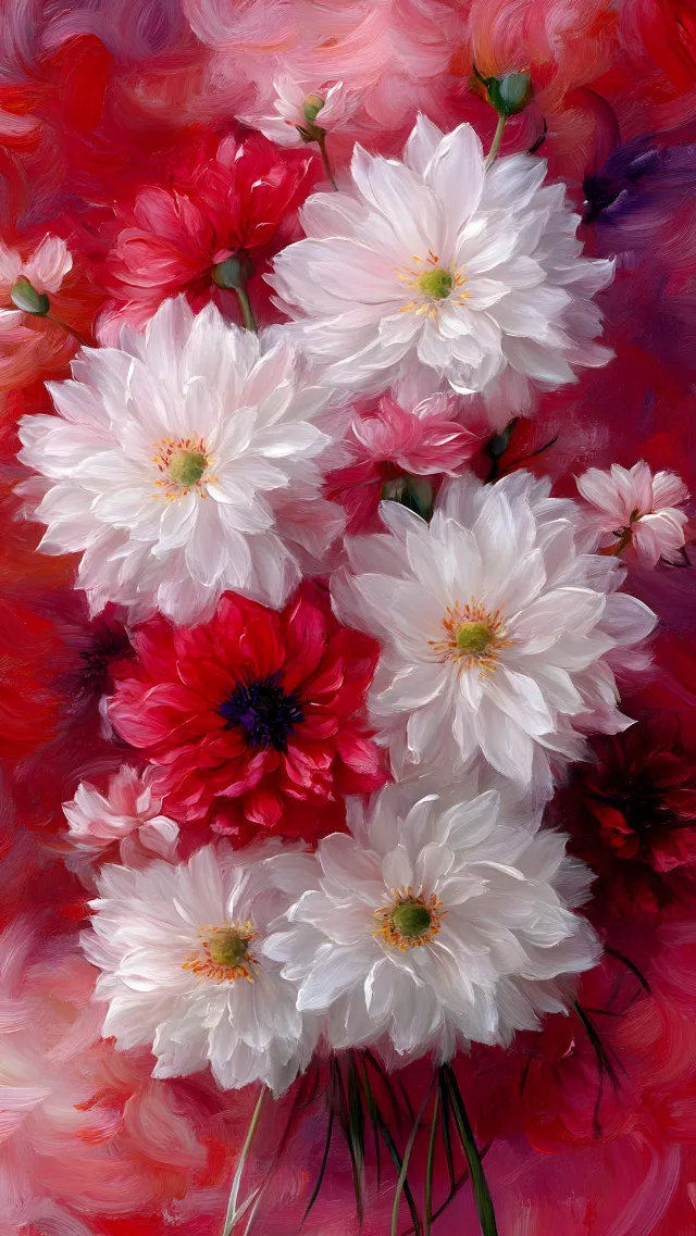 Flower, Petal, Red, Yellow, Pink, Cut flowers, Flowering plant, Floristry, Close-up, Flower Arranging, Floral design, Flower bouquet, Pollen, Daisy family, Macro photography, Still life photography, Perennial plant, Artificial flower, Pinks, Geraniums