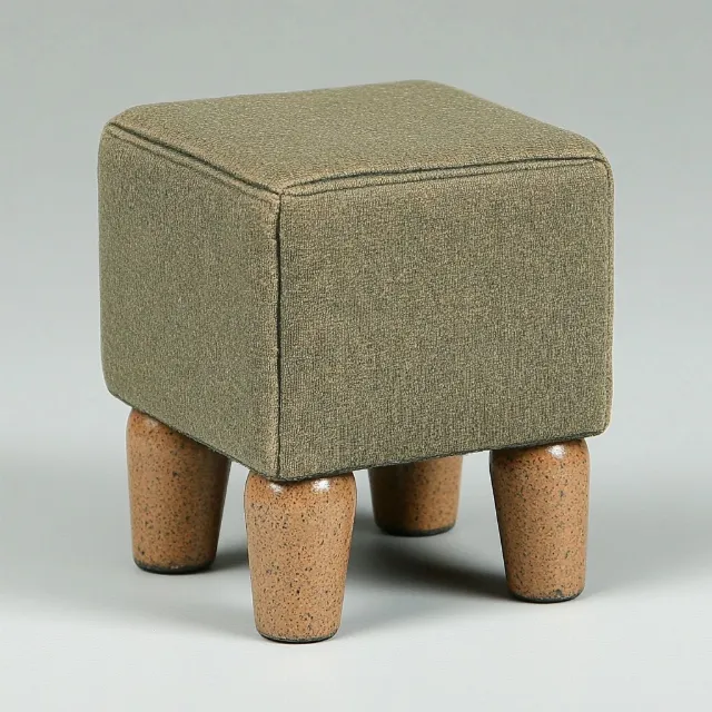 Natural material, Toy, Ottoman, Craft, Woolen