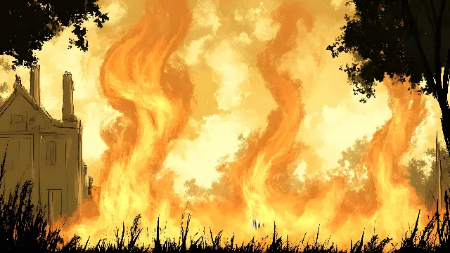 Flame, Fire, Orange, Heat, Smoke, Pollution, Wildfire, Explosion