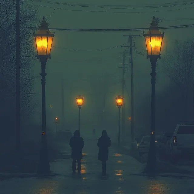 atmospheric phenomenon, Lighting, Light fixture, Evening, Mist, Night, Fog, Street light, Security lighting, Electricity, Dusk, Haze, Midnight, Lens flare, Lantern, Reflection, Backlighting, Walking, Lamp, Electrical Supply