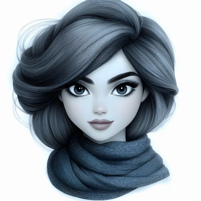 Eyelash, Animation, Fictional character, Doll, Graphics, Fashion illustration, Toy, Anime, Animated cartoon