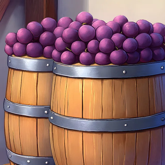 Barrel, Fruit, Produce, Natural foods, Grape, Food, Grapes, Grapevines, Clip art, Superfood