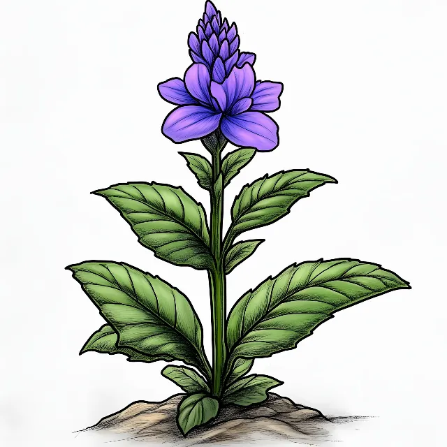 Flower, Petal, Flowering plant, Plant stem, Herbaceous plant, Pedicel, Gentian, Wildflower, Gentians, Borages, Lobelias, Broomrapes