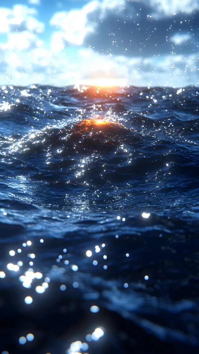 Blue, Water, Fluid, Sea, Liquid, Ocean, Wave, Wind wave, Sunlight, Astronomical object, Wind, Sun, Dusk, Sunrise, Evening, Sunset