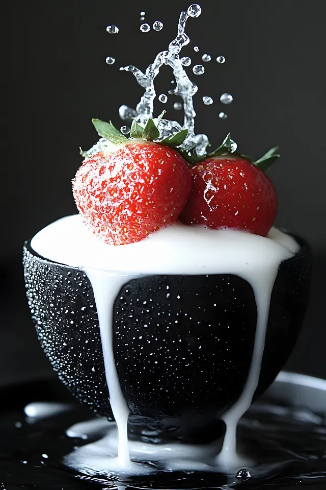 Ingredient, Fruit, Berry, Produce, Food, Strawberries, Serveware, Natural foods, Strawberry, Still life photography, Sphere