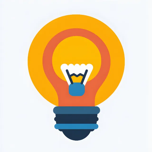 Orange, Symbol, Graphics, Graphic design, Icon, Design, Clip art, Incandescent light bulb